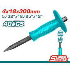 TOTAL BURIN A BETON POINTU THT4221226 L 300mm