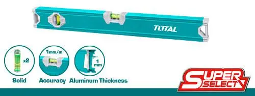 [TMT24036] TOTAL NIVEAU A BULLE 40CM TMT24036