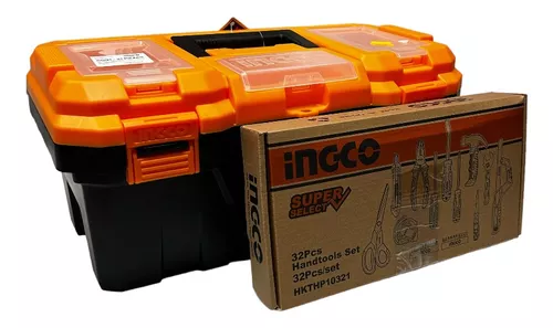 [HKTHP10321] INGECO  BOÎTE À OUTILS 32 PCS 