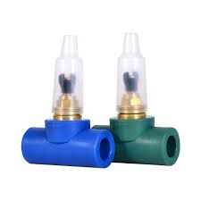 [PS140052]  PS ARAX ROBINET D'ARRET EN PPR 020 BLEU 