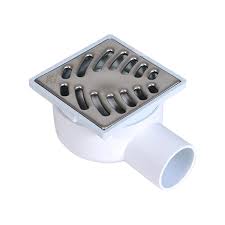 [PS080026] PS SIPHONETTE 10/10 COUDE AVEC GRILLE INOX